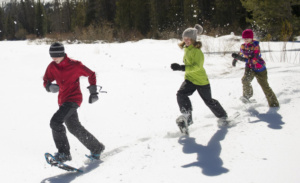 Snow/ shoeing @ High School Parking Lot