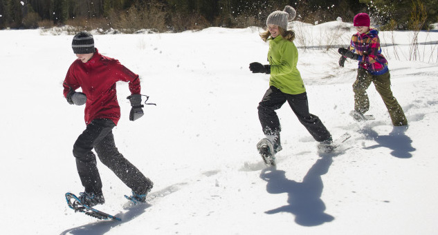 Snowshoeing